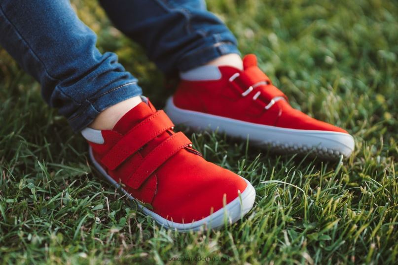 Be Lenka kinderen op blote voeten - spelen 08T6T225 rood