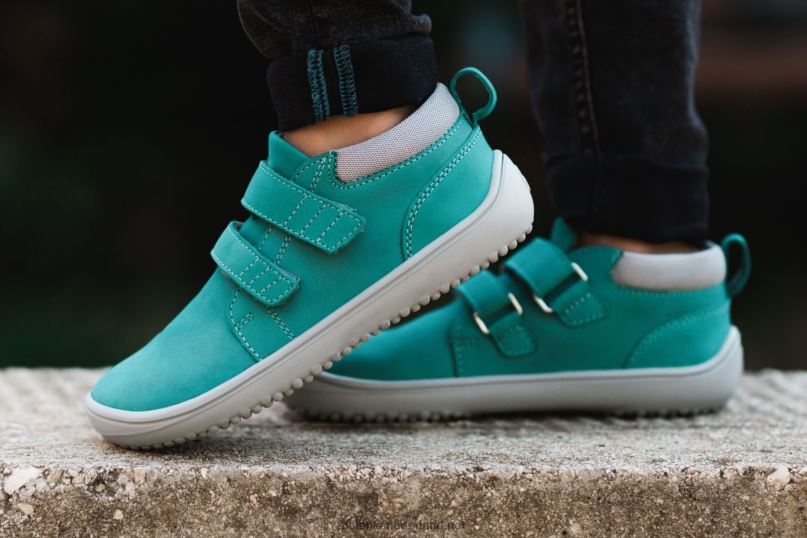 Be Lenka kinderen op blote voeten - spelen 08T6T227 aqua groen