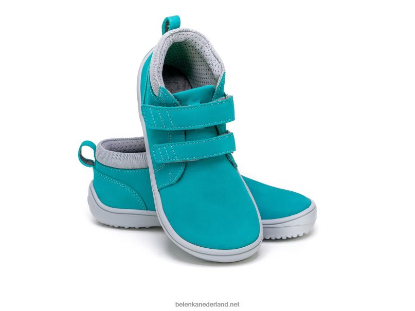 Be Lenka kinderen op blote voeten - spelen 08T6T227 aqua groen
