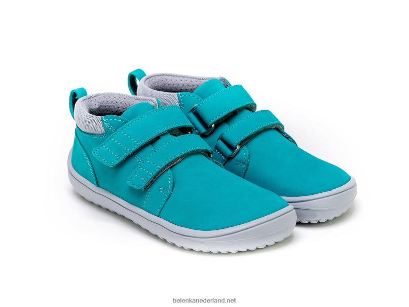 Be Lenka kinderen op blote voeten - spelen 08T6T227 aqua groen