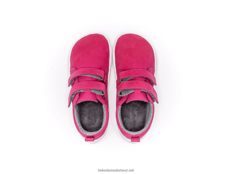 Be Lenka kinderen op blote voeten vrolijk 08T6T206 donker roze