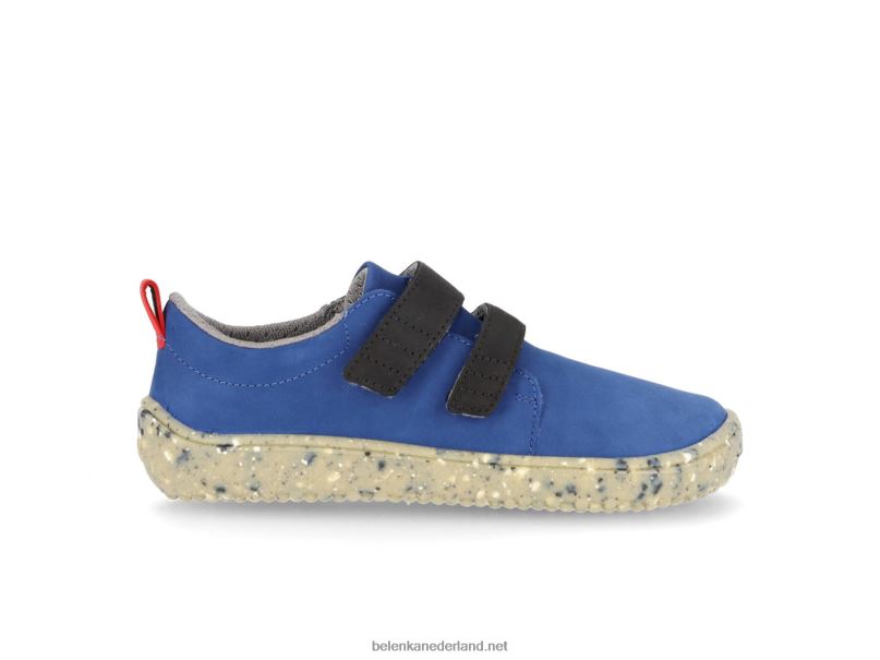 Be Lenka kinderen op blote voeten vrolijk 08T6T213 blauw Zwart