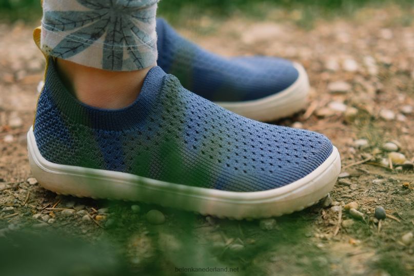 Be Lenka extraatje voor kinderen op blote voeten 08T6T217 staal blauw