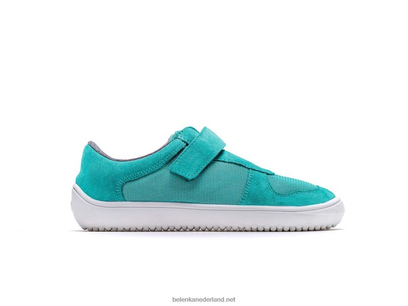 Be Lenka kinderschoenen op blote voeten - vreugde 08T6T218 aqua groen