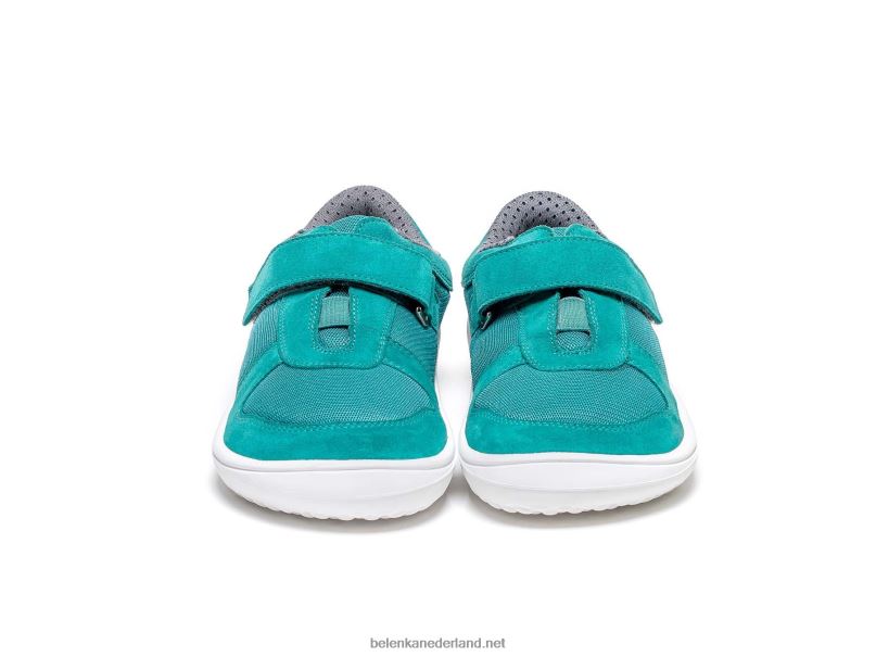 Be Lenka kinderschoenen op blote voeten - vreugde 08T6T218 aqua groen