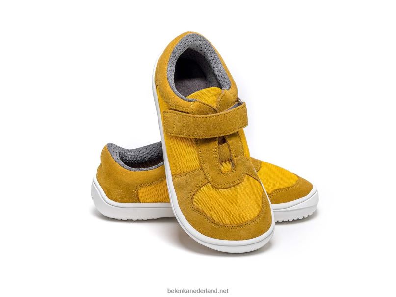 Be Lenka kinderschoenen op blote voeten - vreugde 08T6T219 geel