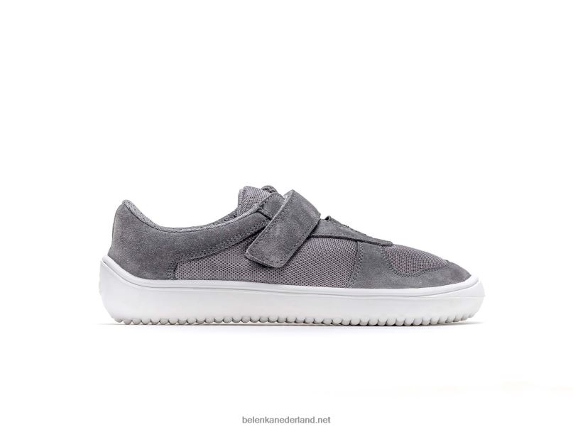 Be Lenka kinderschoenen op blote voeten - vreugde 08T6T220 grijs