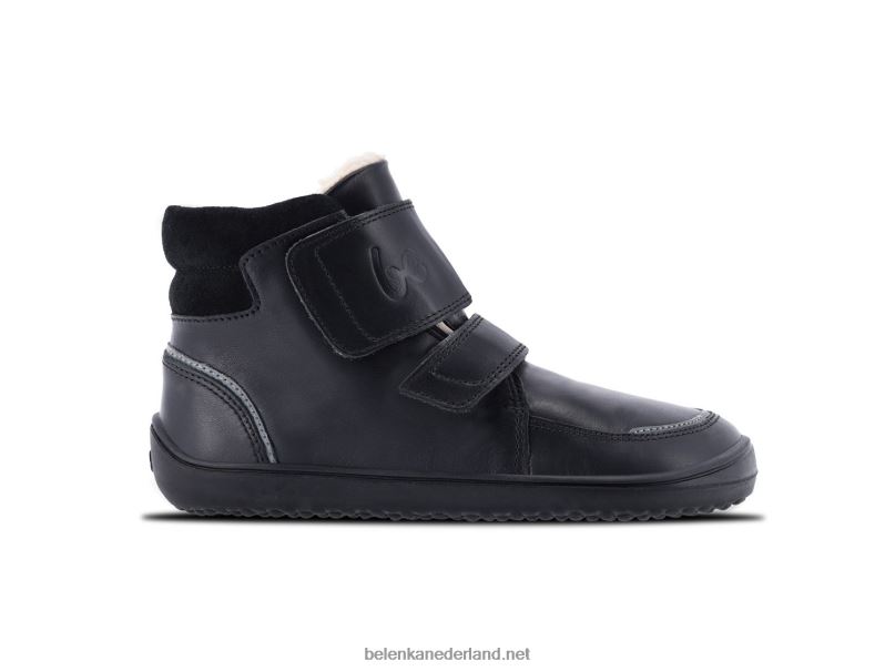Be Lenka kids winter panda op blote voeten 2.0 08T6T190 helemaal zwart