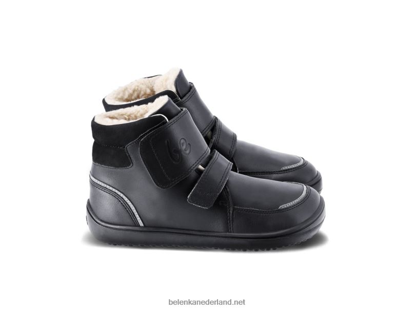 Be Lenka kids winter panda op blote voeten 2.0 08T6T190 helemaal zwart