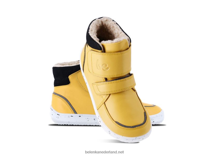 Be Lenka kids winter panda op blote voeten 2.0 08T6T191 kaas geel