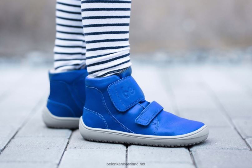 Be Lenka kinderen winter panda op blote voeten 08T6T189 blauw