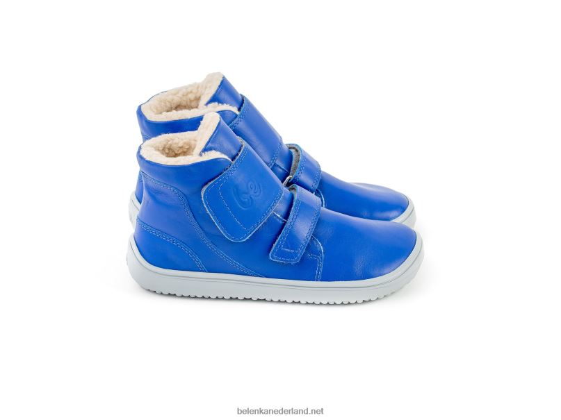 Be Lenka kinderen winter panda op blote voeten 08T6T189 blauw