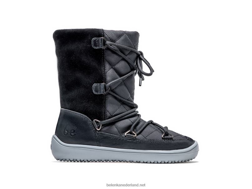 Be Lenka winter kinderen op blote voeten snowfox kinderen 08T6T194 zwart