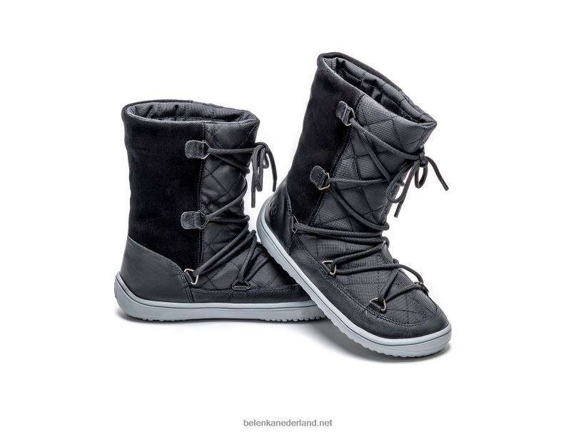 Be Lenka winter kinderen op blote voeten snowfox kinderen 08T6T194 zwart