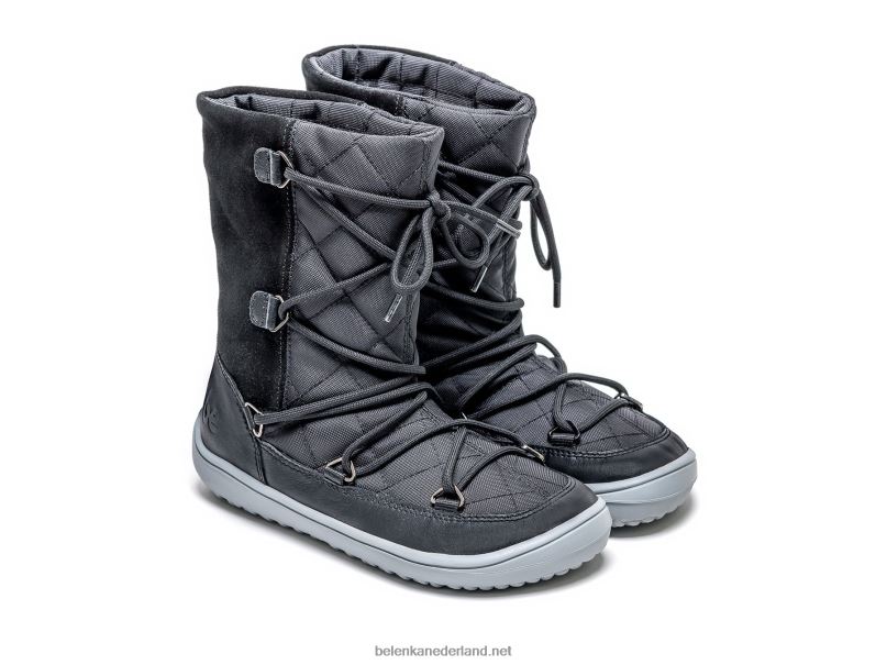 Be Lenka winter kinderen op blote voeten snowfox kinderen 08T6T194 zwart