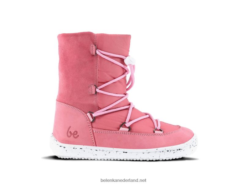 Be Lenka winterkids op blote voeten snowfox kids 2.0 08T6T197 roos roze