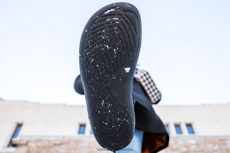 vrouwen Be Lenka barefoot lange laarzen sierra 08T6T156 mat zwart