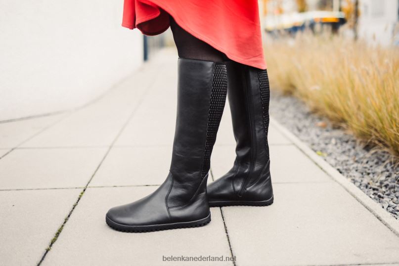 vrouwen Be Lenka blote voeten lange laarzen charlotte 08T6T136 zwart