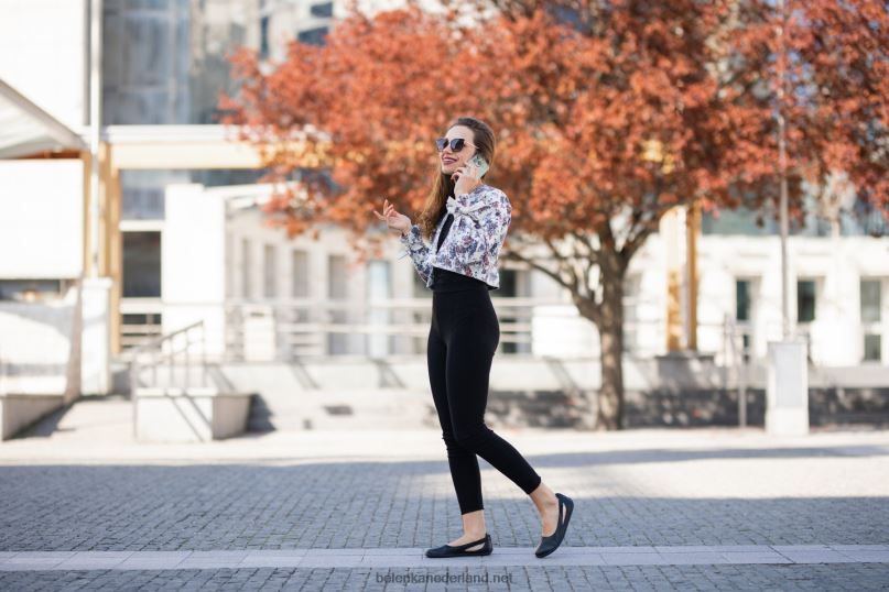 vrouwen Be Lenka ballerina's - bellissima 08T6T170 helemaal zwart