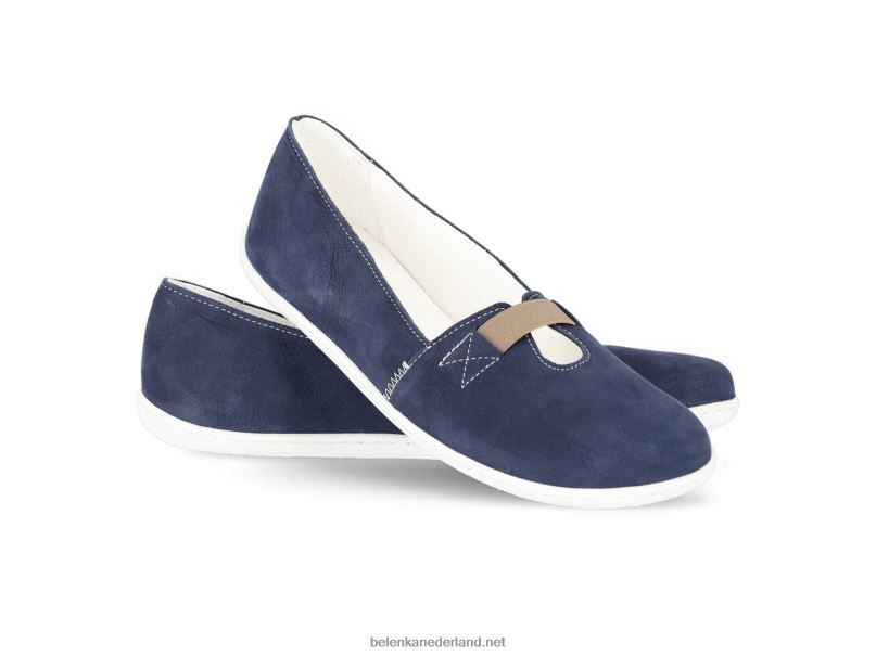 vrouwen Be Lenka ballerina's - harmonie 08T6T167 donkerblauw