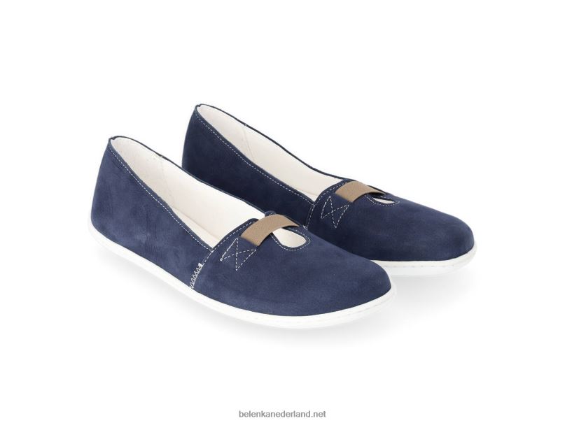 vrouwen Be Lenka ballerina's - harmonie 08T6T167 donkerblauw