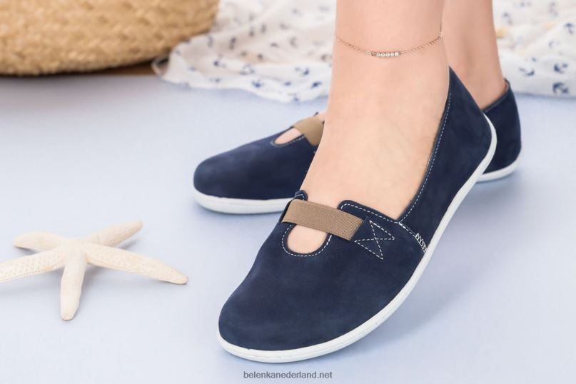 vrouwen Be Lenka ballerina's - harmonie 08T6T167 donkerblauw