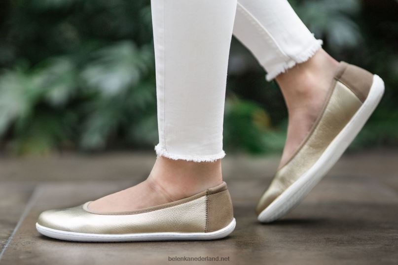 vrouwen Be Lenka ballerina's - sophie 08T6T161 goud