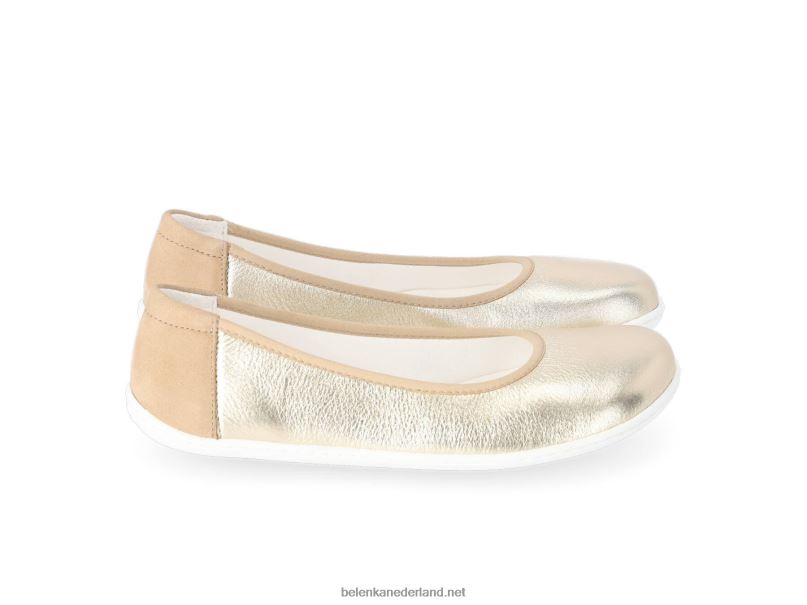 vrouwen Be Lenka ballerina's - sophie 08T6T161 goud