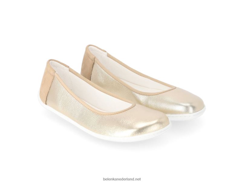 vrouwen Be Lenka ballerina's - sophie 08T6T161 goud