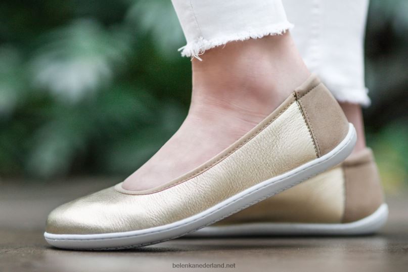vrouwen Be Lenka ballerina's - sophie 08T6T161 goud