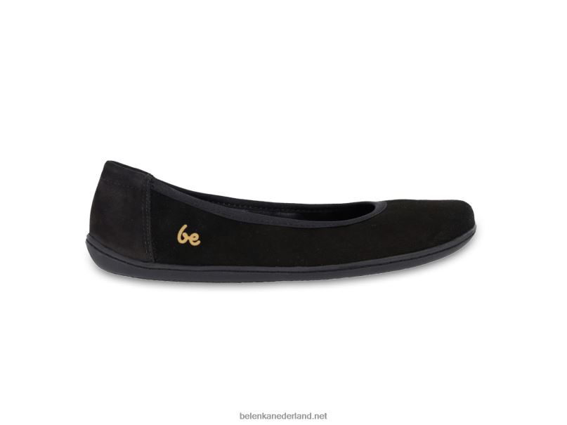 vrouwen Be Lenka ballerina's - sophie 08T6T163 helemaal zwart