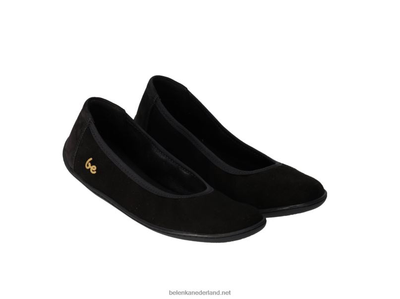 vrouwen Be Lenka ballerina's - sophie 08T6T163 helemaal zwart