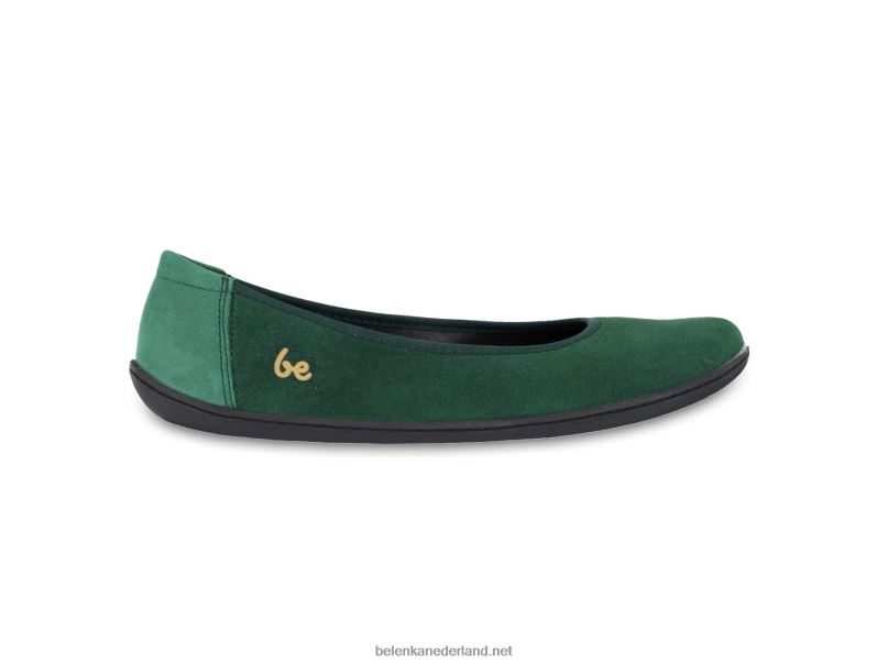 vrouwen Be Lenka ballerina's - sophie 08T6T164 smaragdgroen
