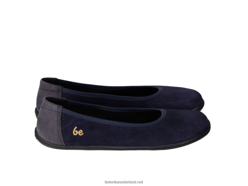 vrouwen Be Lenka ballerina's - sophie 08T6T165 donkerblauw