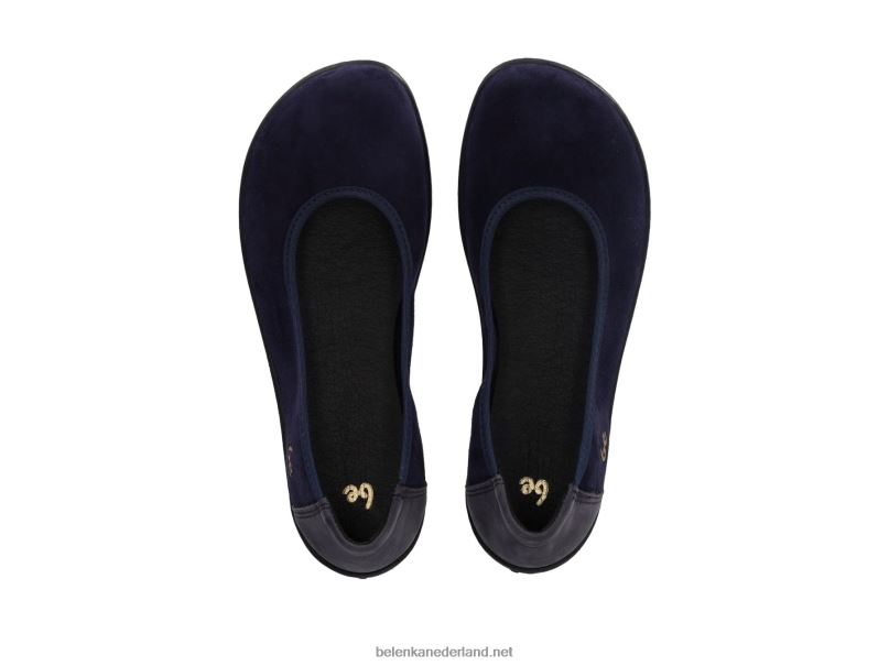 vrouwen Be Lenka ballerina's - sophie 08T6T165 donkerblauw