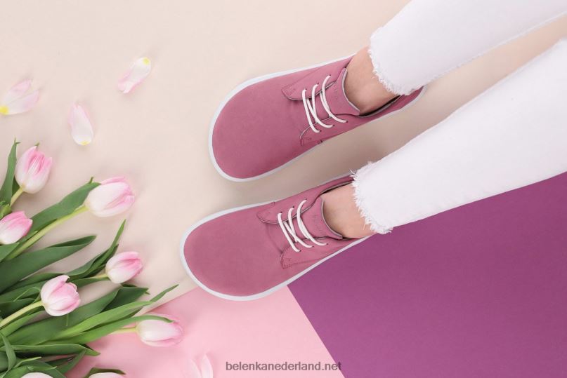 vrouwen Be Lenka blote voeten schoenen flair 08T6T158 diep roze