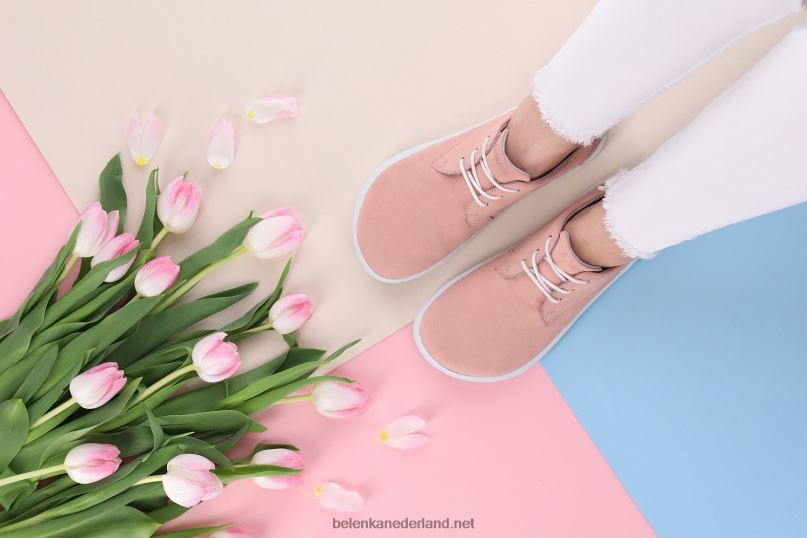 vrouwen Be Lenka blote voeten schoenen flair 08T6T160 perzik roze