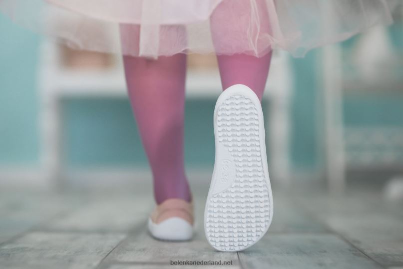 vrouwen Be Lenka blote voeten schoenen flair 08T6T160 perzik roze