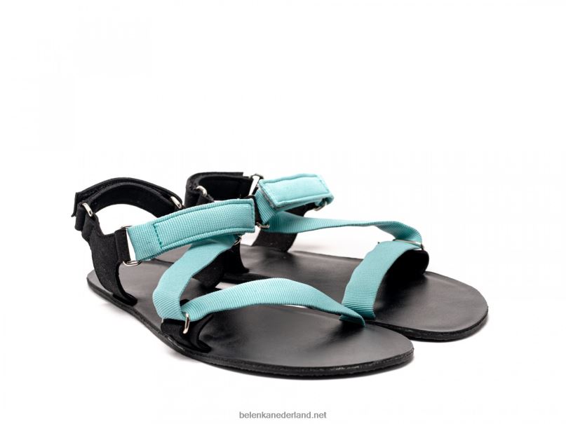 vrouwen Be Lenka sandalen op blote voeten - flexi 08T6T173 turkoois