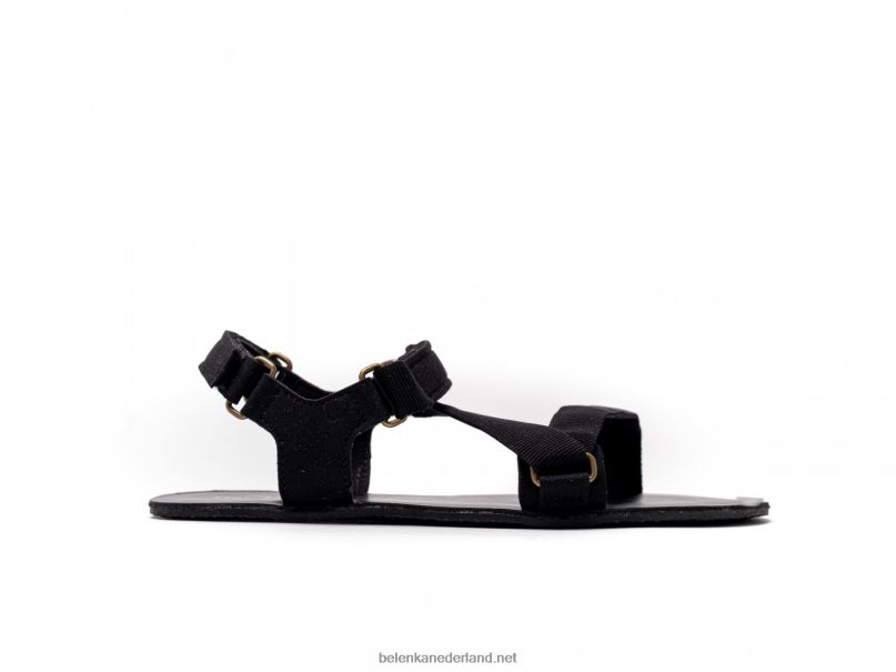 vrouwen Be Lenka sandalen op blote voeten - flexi 08T6T174 zwart
