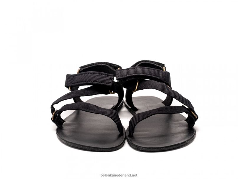 vrouwen Be Lenka sandalen op blote voeten - flexi 08T6T174 zwart