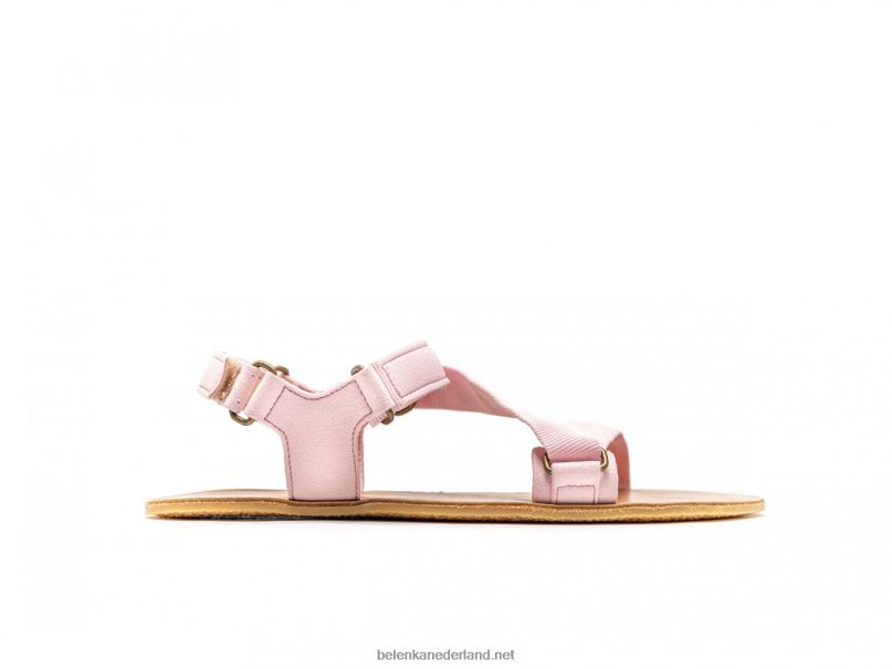 vrouwen Be Lenka sandalen op blote voeten - flexi 08T6T175 roze