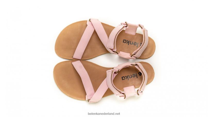 vrouwen Be Lenka sandalen op blote voeten - flexi 08T6T175 roze