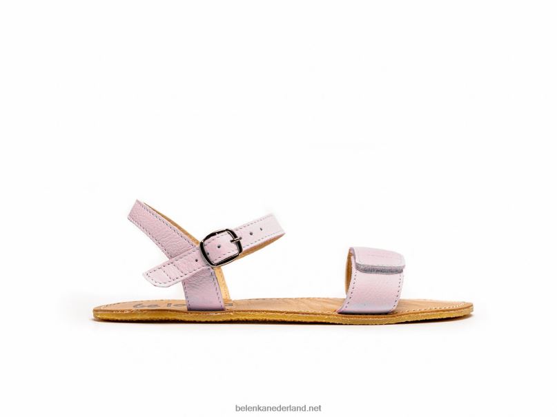 vrouwen Be Lenka sandalen op blote voeten - gratie 08T6T184 roos