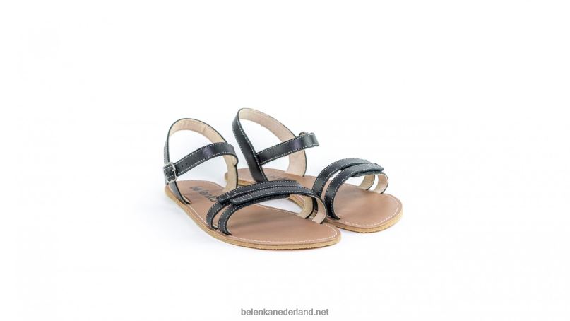 vrouwen Be Lenka sandalen op blote voeten - zomer 08T6T180 zwart