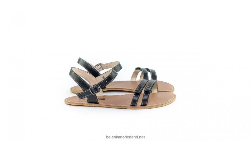 vrouwen Be Lenka sandalen op blote voeten - zomer 08T6T180 zwart