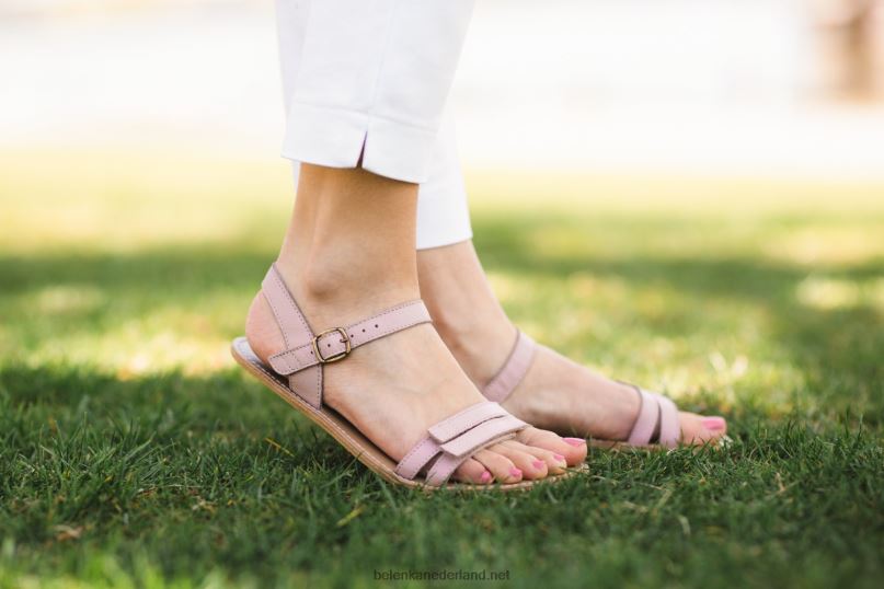 vrouwen Be Lenka sandalen op blote voeten - zomer 08T6T183 roos