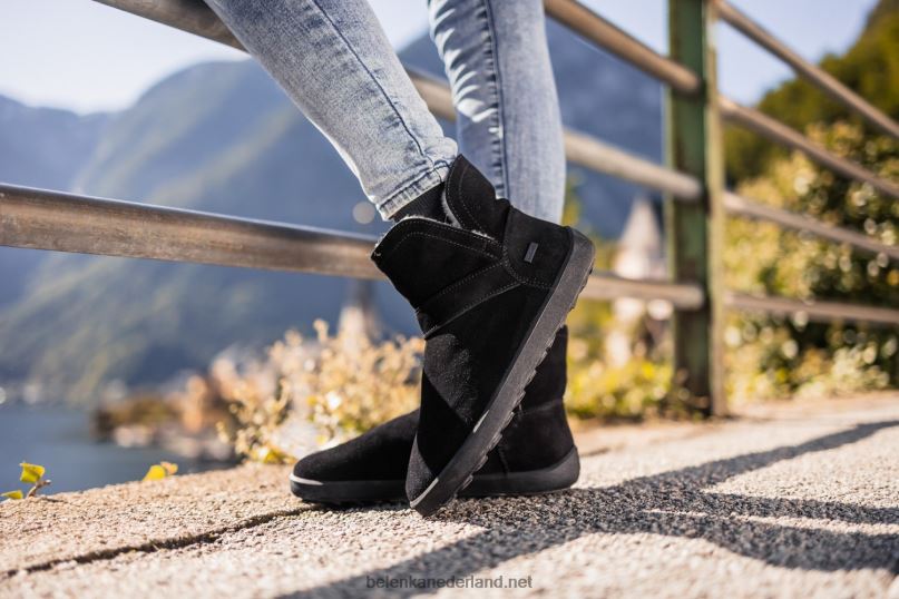 vrouwen Be Lenka blote voeten schoenen polaris 08T6T138 helemaal zwart