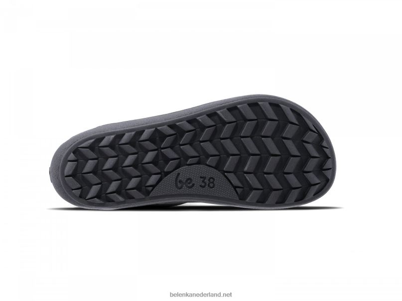 vrouwen Be Lenka blote voeten schoenen polaris 08T6T138 helemaal zwart