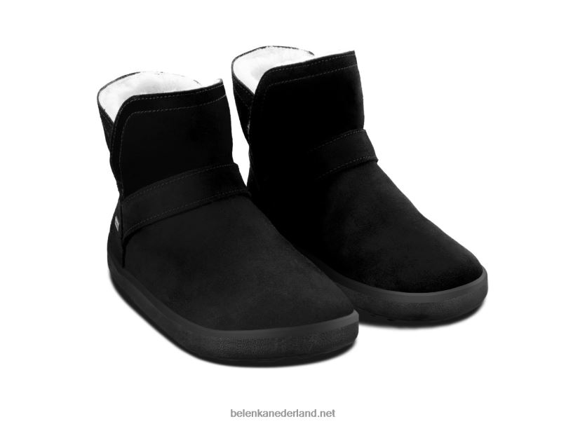 vrouwen Be Lenka blote voeten schoenen polaris 08T6T138 helemaal zwart